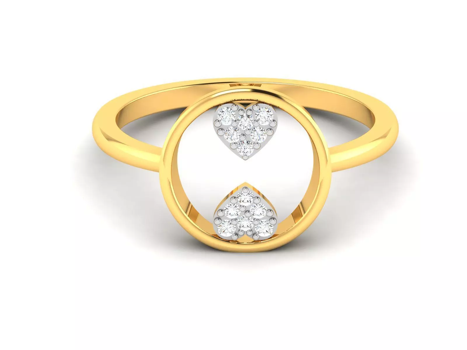 Engagement Wedding Ring 3dm STl OBJ FBX Render Details 3D print model_0