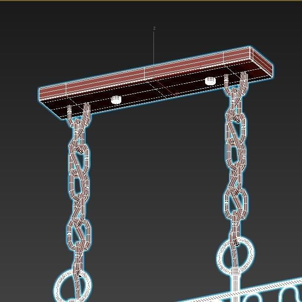 dunkan-2021-04-sp-5 four light chandelier with caged glass sh... 3D model_6