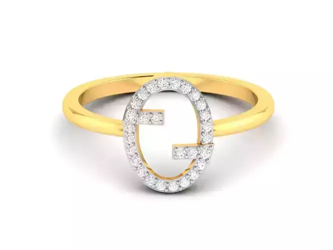 Engagement Wedding Ring 3dm STl OBJ FBX Render Details 3D print model