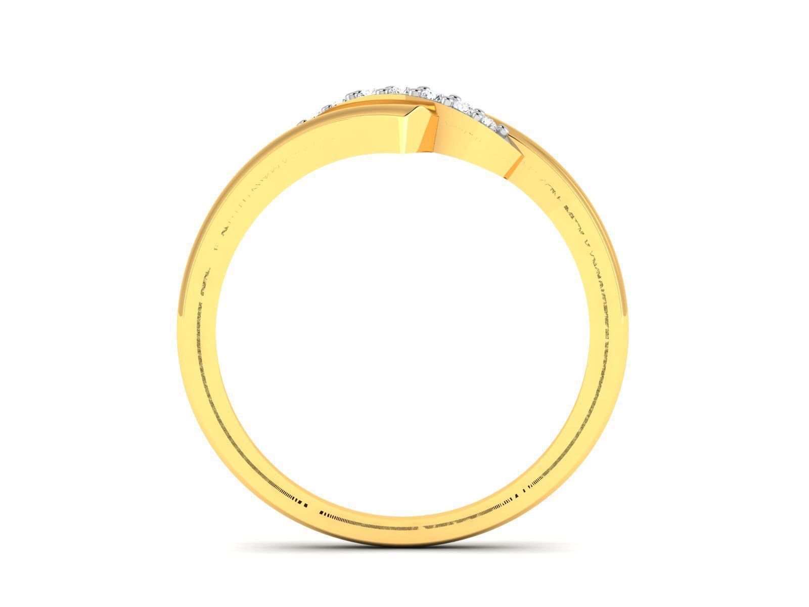 Engagement Wedding Ring 3dm STl OBJ FBX Render Details 3D print model_4