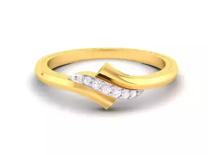Engagement Wedding Ring 3dm STl OBJ FBX Render Details 3D print model
