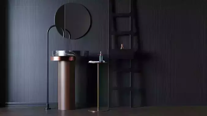 Washbasin Falper Eccentrico