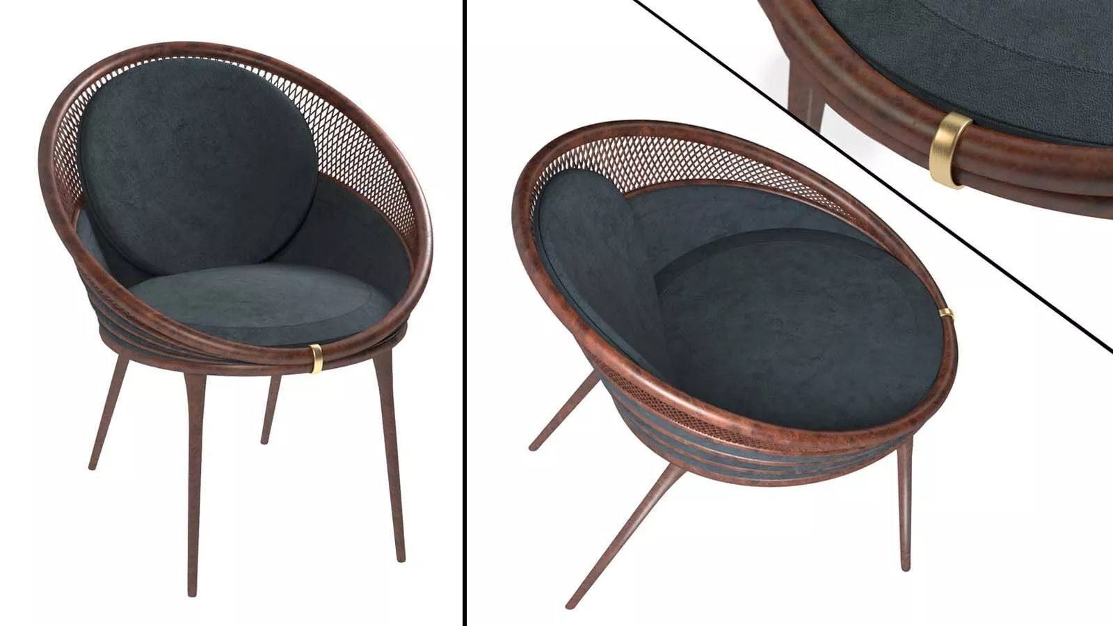 Dining Chair Free 3D model