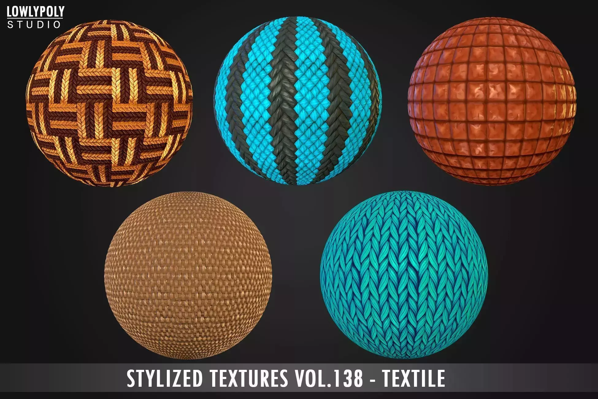 Textile Vol 138 - Stylized Textures Texture