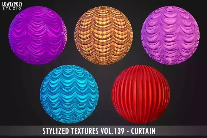 Curtain Vol 139 - Stylized Textures