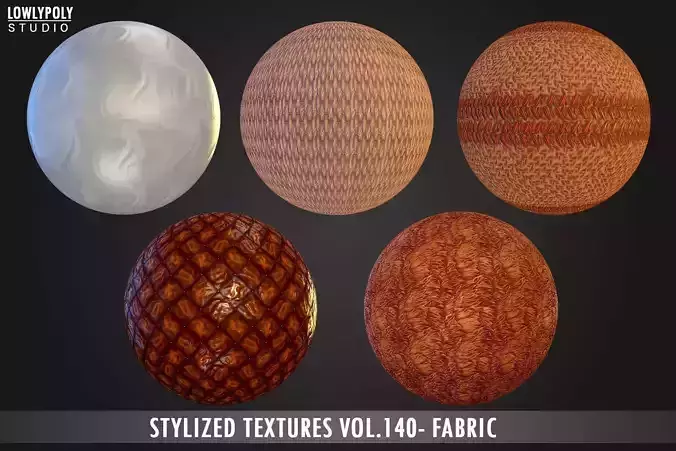 Fabric Vol 140 - Stylized Textures