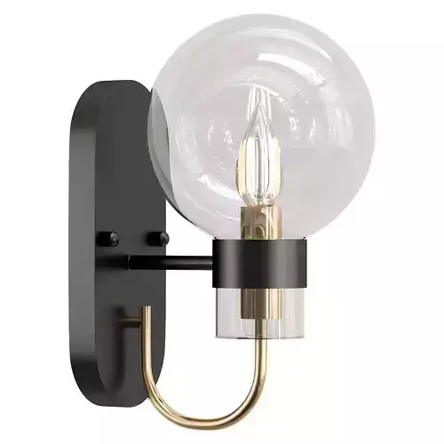 Mohave-LSP-8399 wall light with glass globe