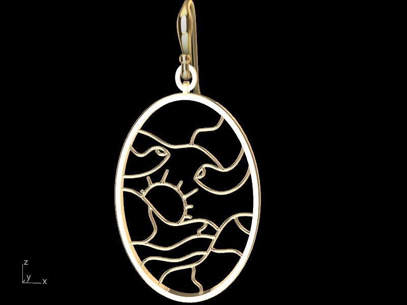 4 models scenery jewellery set stl verified  3D print model_52