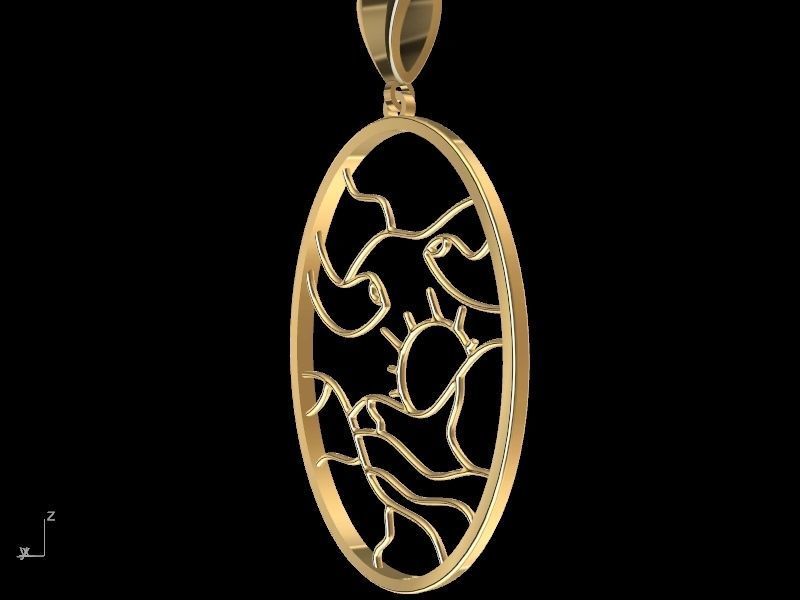 4 models scenery jewellery set stl verified  3D print model_66