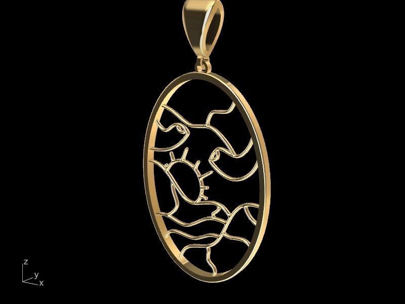 4 models scenery jewellery set stl verified  3D print model_63