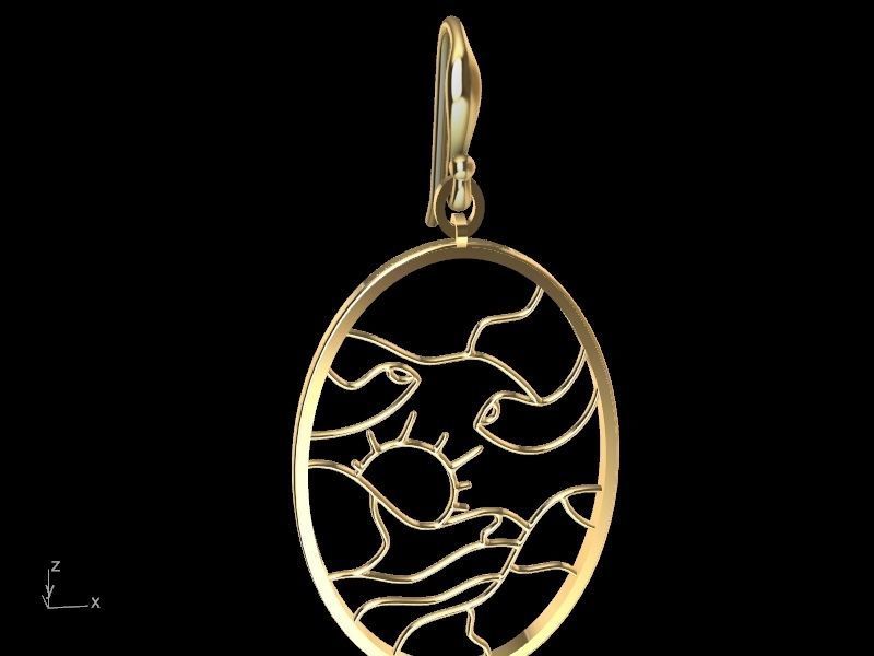 4 models scenery jewellery set stl verified  3D print model_49