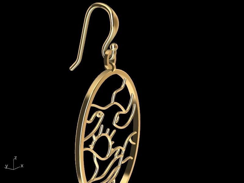 4 models scenery jewellery set stl verified  3D print model_56