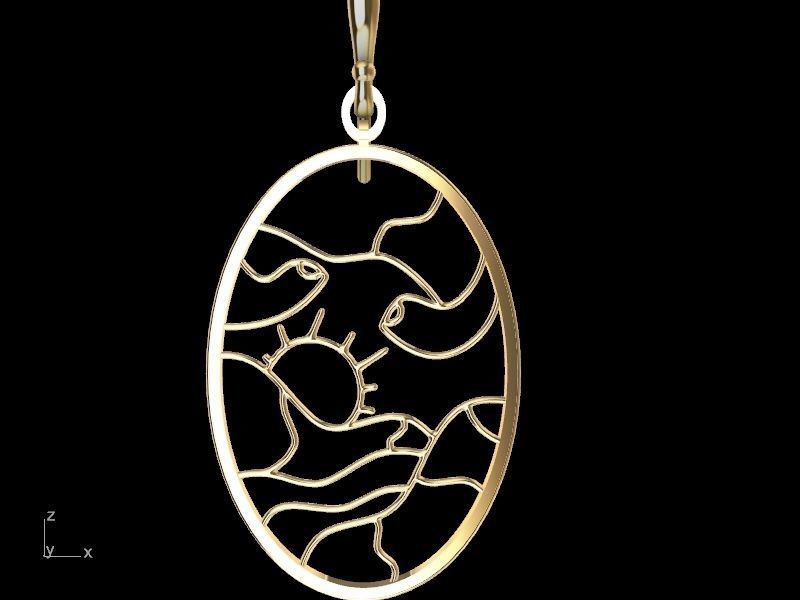 4 models scenery jewellery set stl verified  3D print model_55