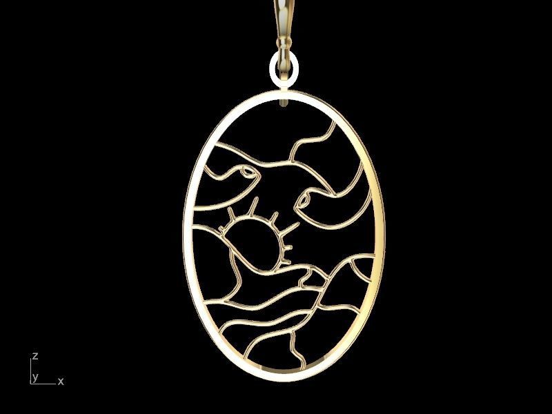 4 models scenery jewellery set stl verified  3D print model_51