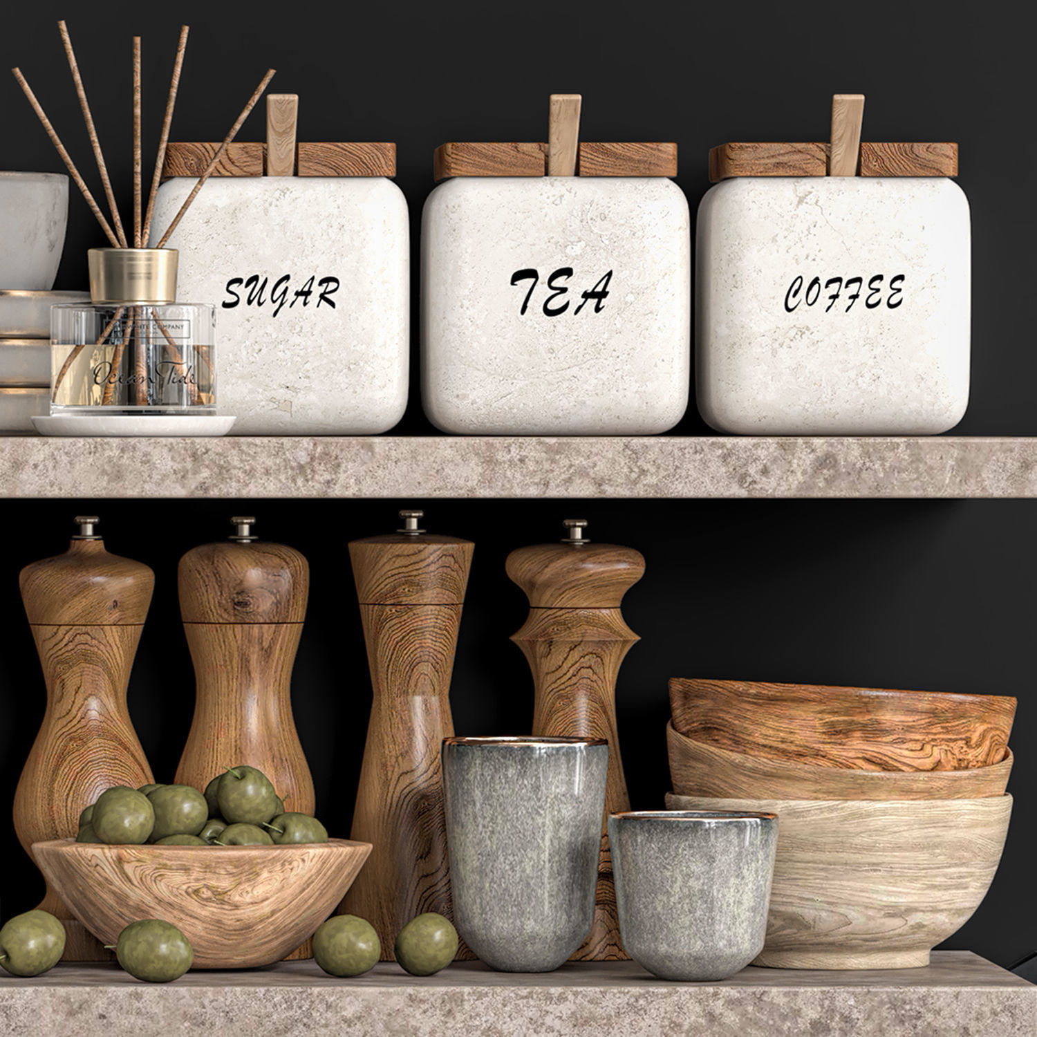 kitchen accessories 09 3D model_4