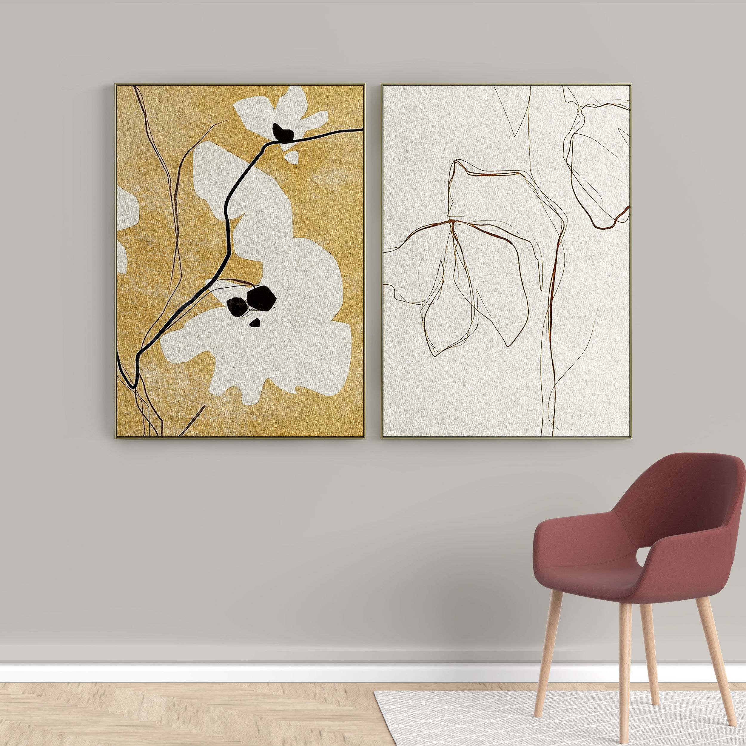 Photo Frame 143 Low-poly 3D model_4