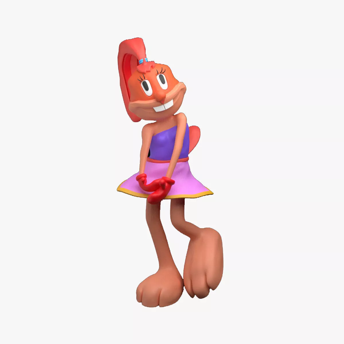 Rabbit Girl 3D print model