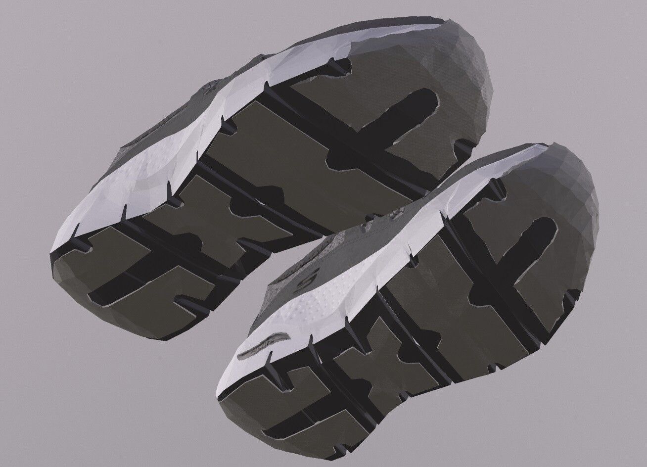 SKECHERS ATHLETICS SHOES low-poly PBR Low-poly 3D model_6