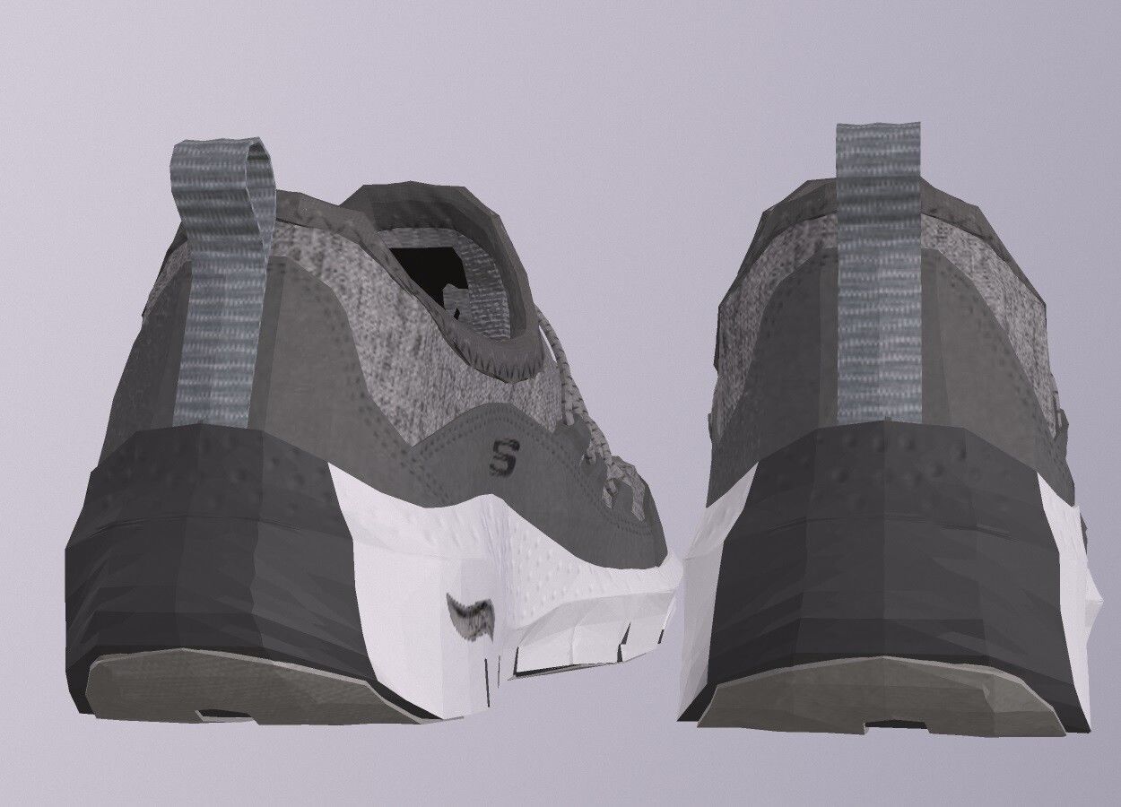 SKECHERS ATHLETICS SHOES low-poly PBR Low-poly 3D model_3