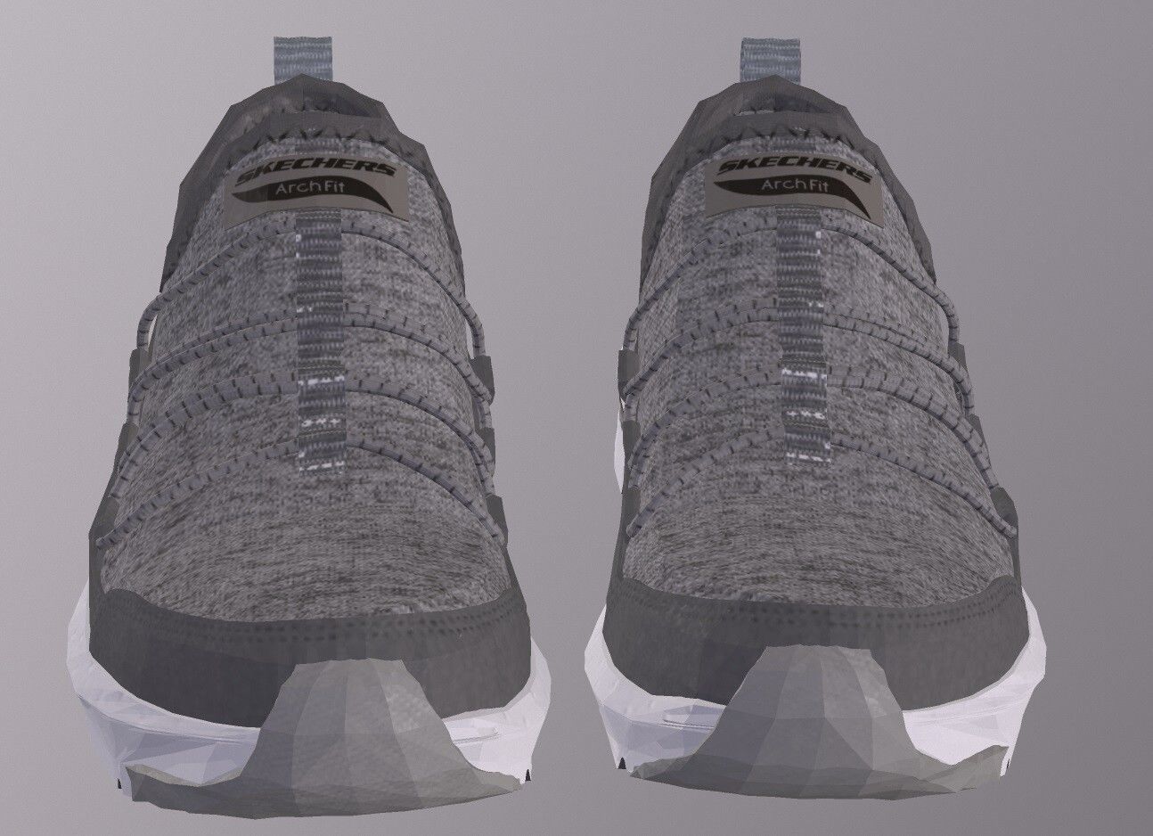 SKECHERS ATHLETICS SHOES low-poly PBR Low-poly 3D model_5