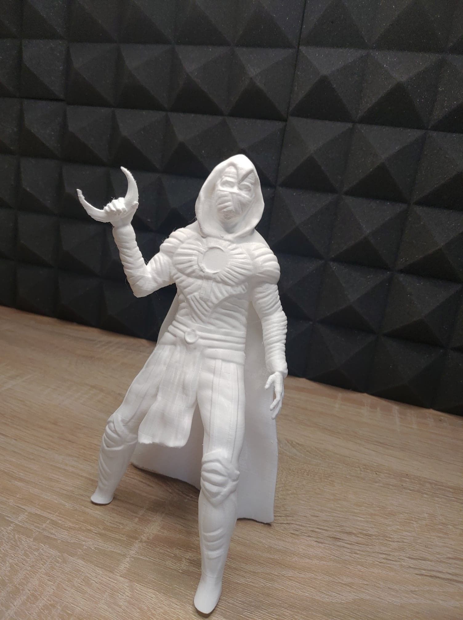 MOON KNIGHT SCULPTURE MARVEL 4 TYPES 3D print model_3