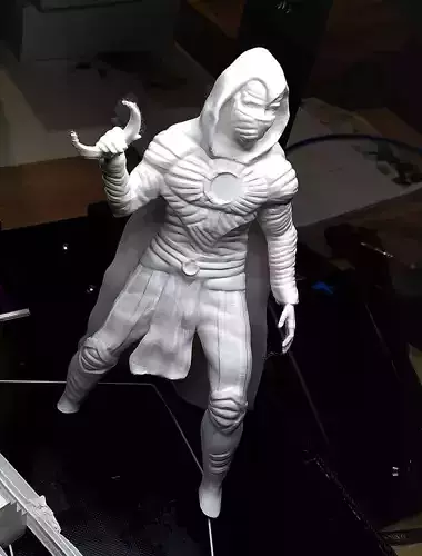 MOON KNIGHT SCULPTURE MARVEL 4 TYPES 3D print model