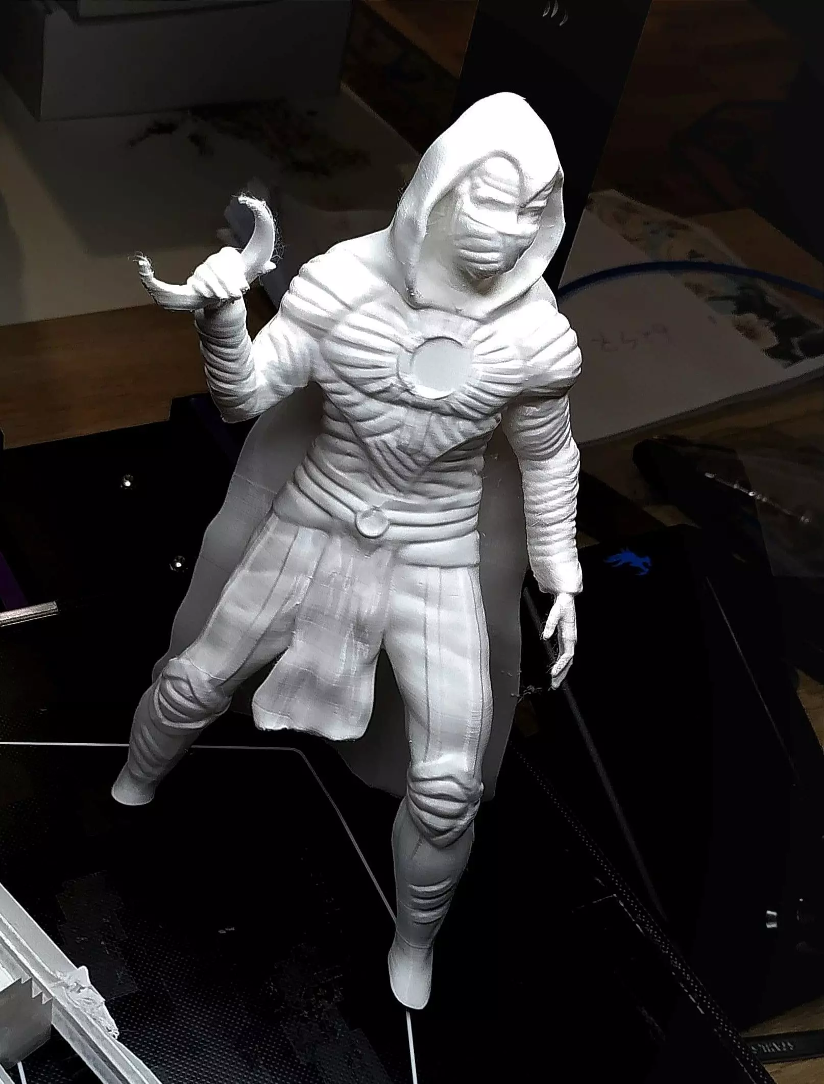 MOON KNIGHT SCULPTURE MARVEL 4 TYPES 3D print model_0