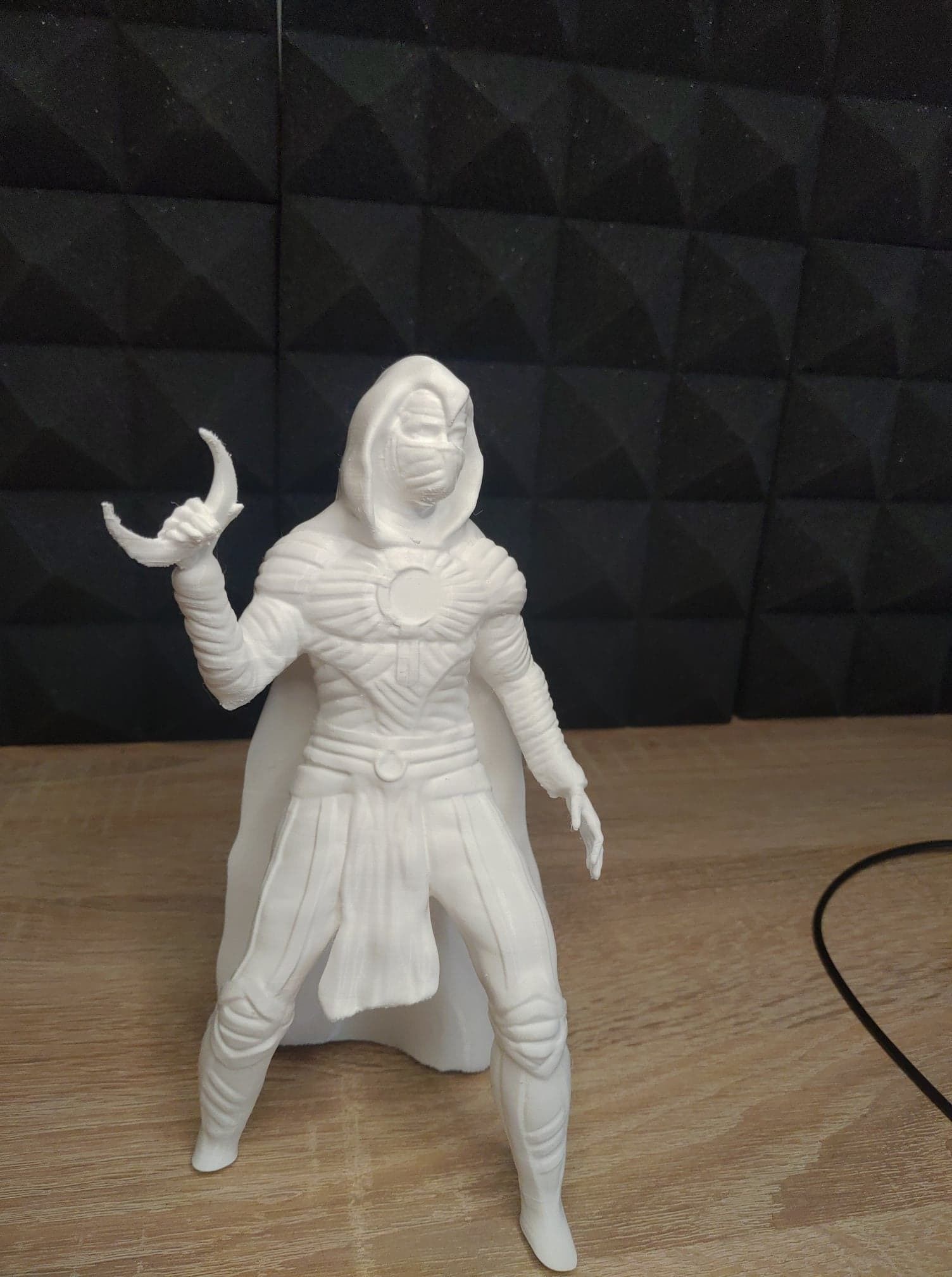 MOON KNIGHT SCULPTURE MARVEL 4 TYPES 3D print model_1
