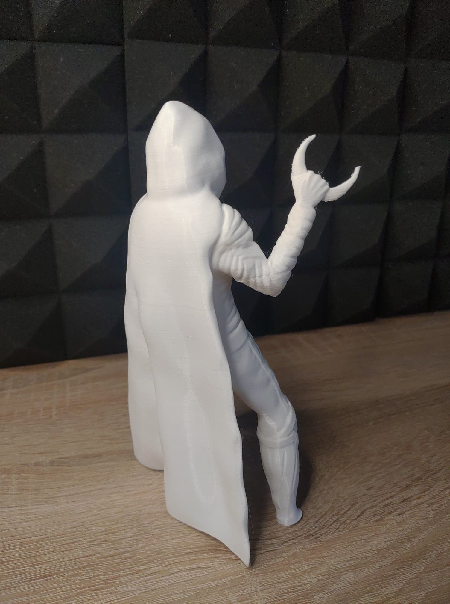 MOON KNIGHT SCULPTURE MARVEL 4 TYPES 3D print model_2