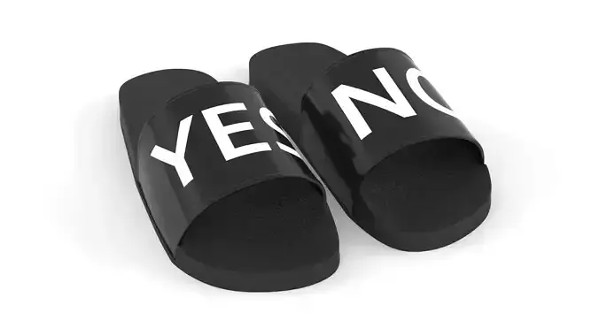 Slide Sandal 3D model