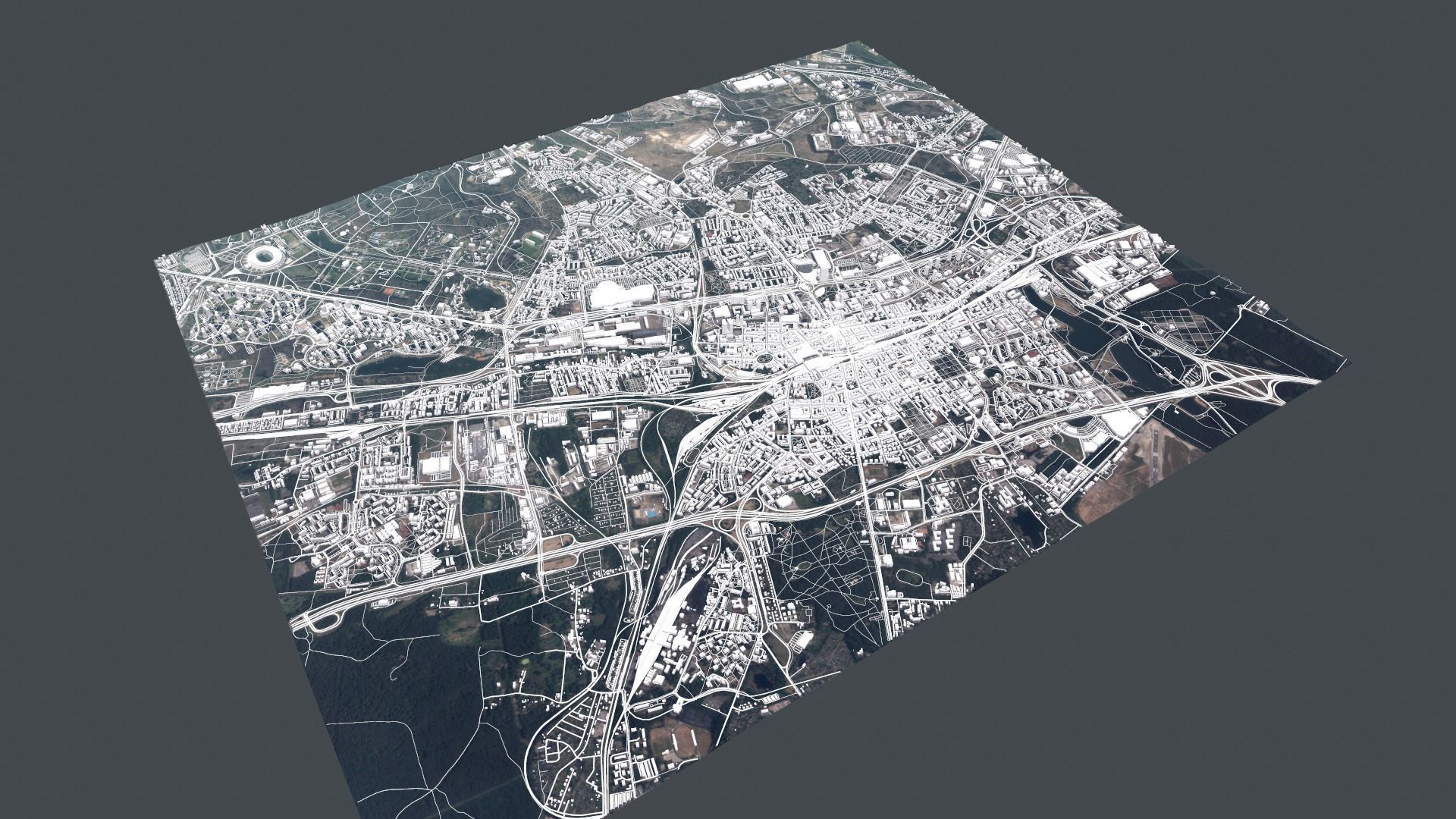 Cityscape Katowice Poland 3D model_8