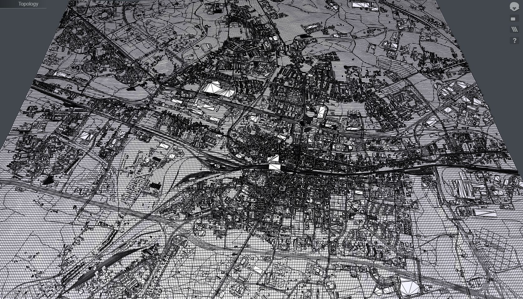 Cityscape Katowice Poland 3D model_14