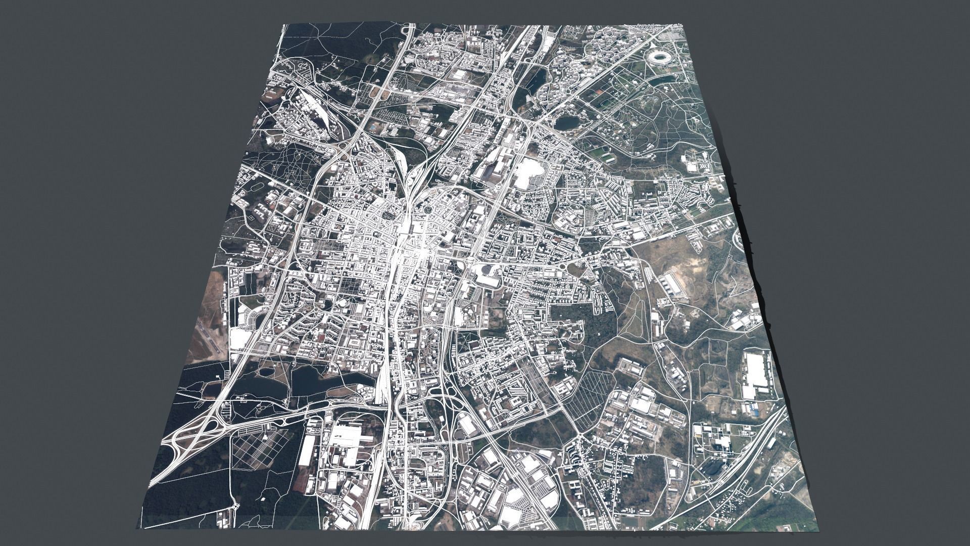 Cityscape Katowice Poland 3D model_11