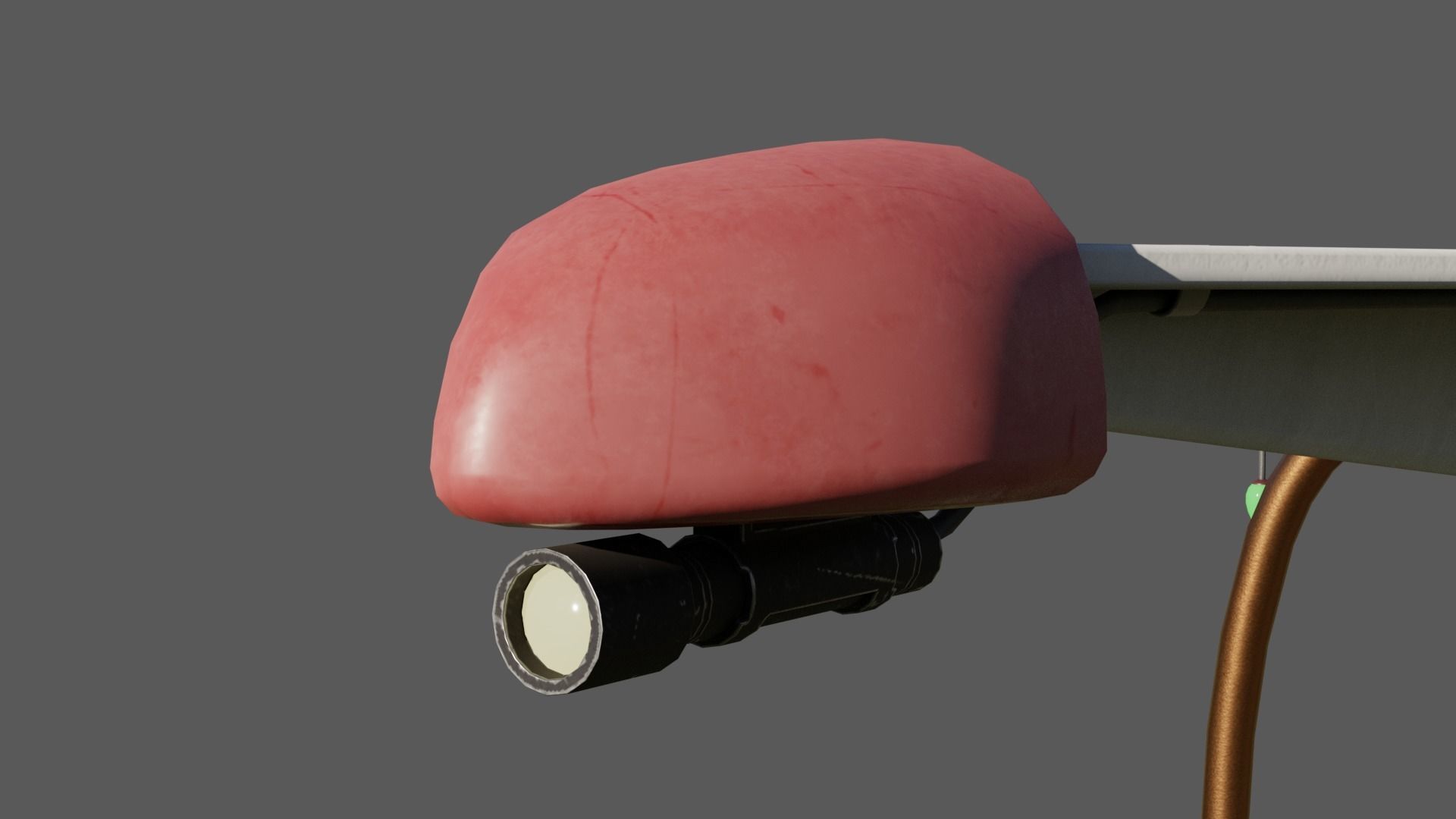 Paper Plane Glider Low-poly 3D model_13