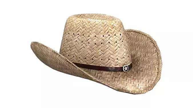 Straw Cowgirl Cowboy Hat