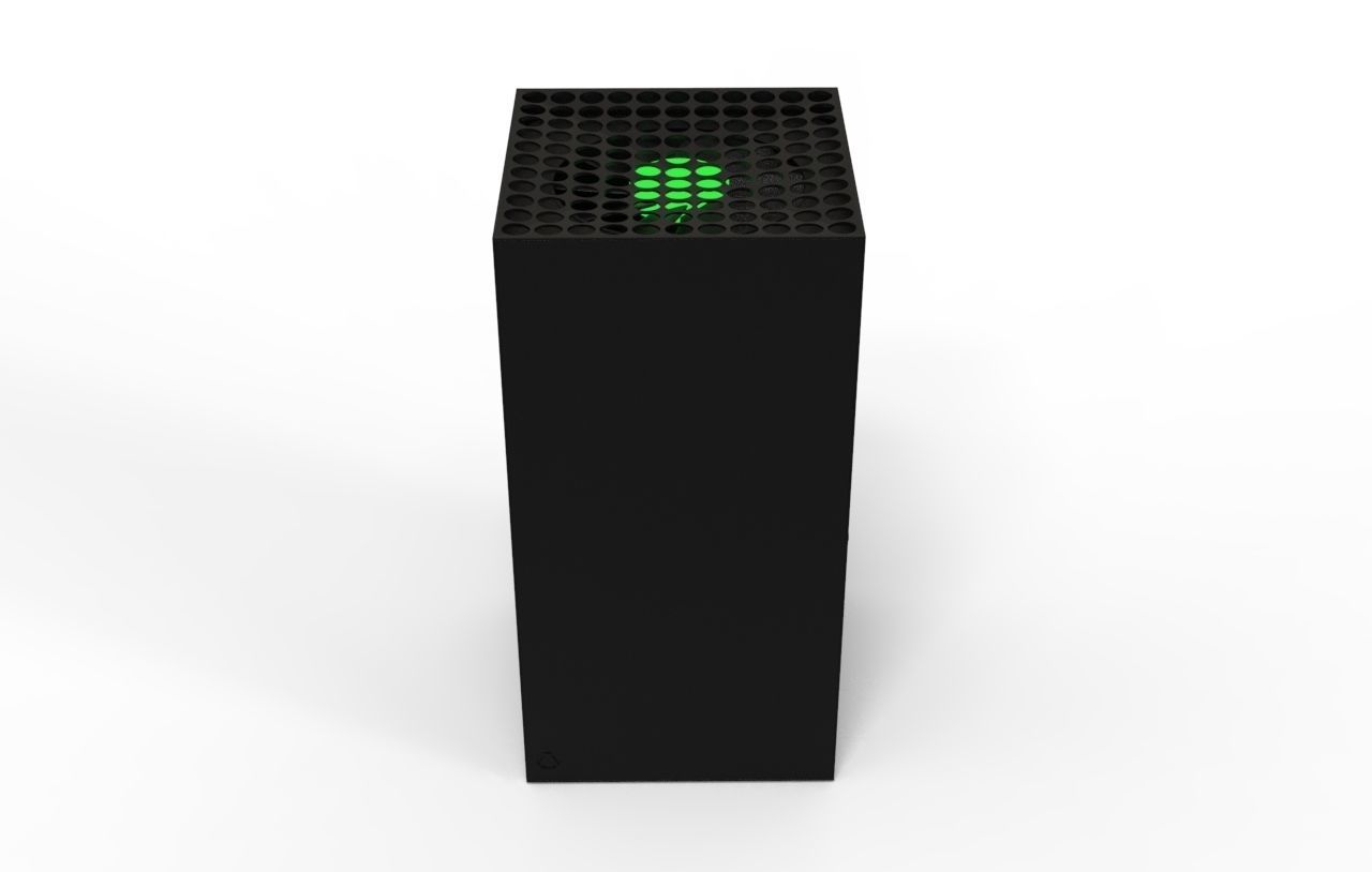 Xbox series X 3D model_7