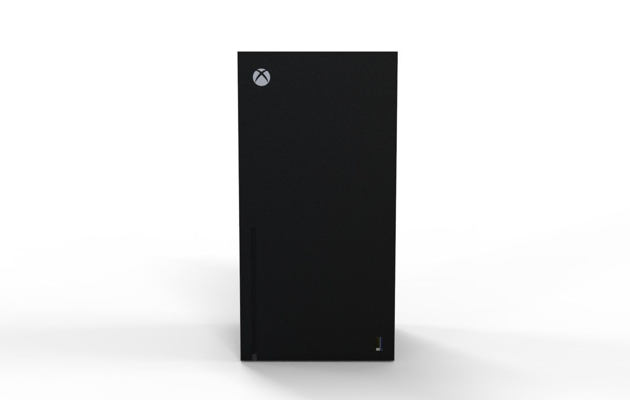 Xbox series X 3D model_2