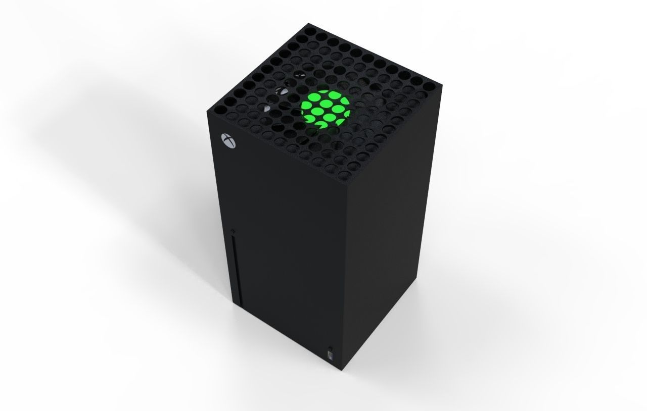 Xbox series X 3D model_8