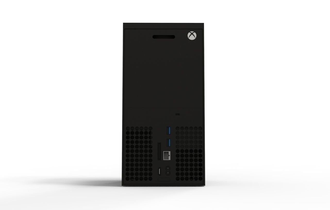 Xbox series X 3D model_5