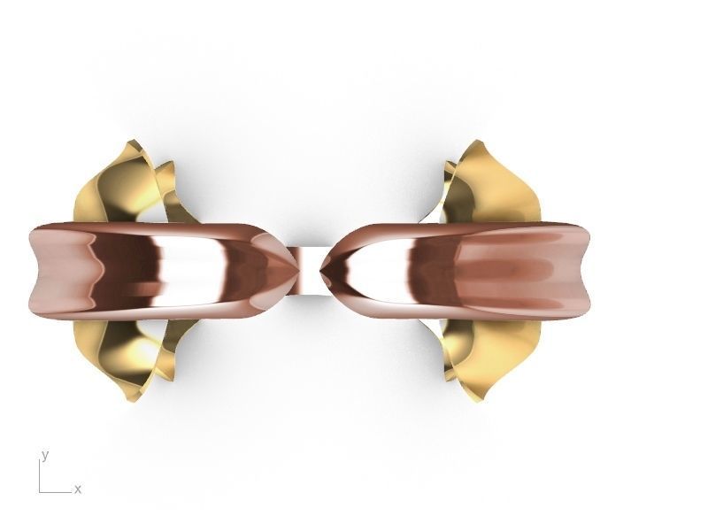 dolphin ring stl verified  3D print model_15