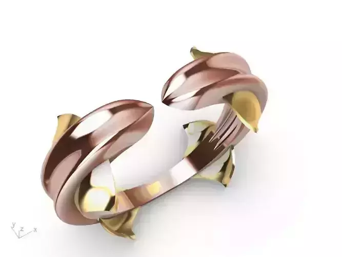 dolphin ring stl verified 