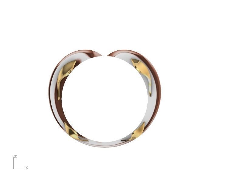 dolphin ring stl verified  3D print model_16