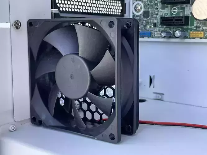 Pci Slot Cover Adapted for Vertical 80  3D print model