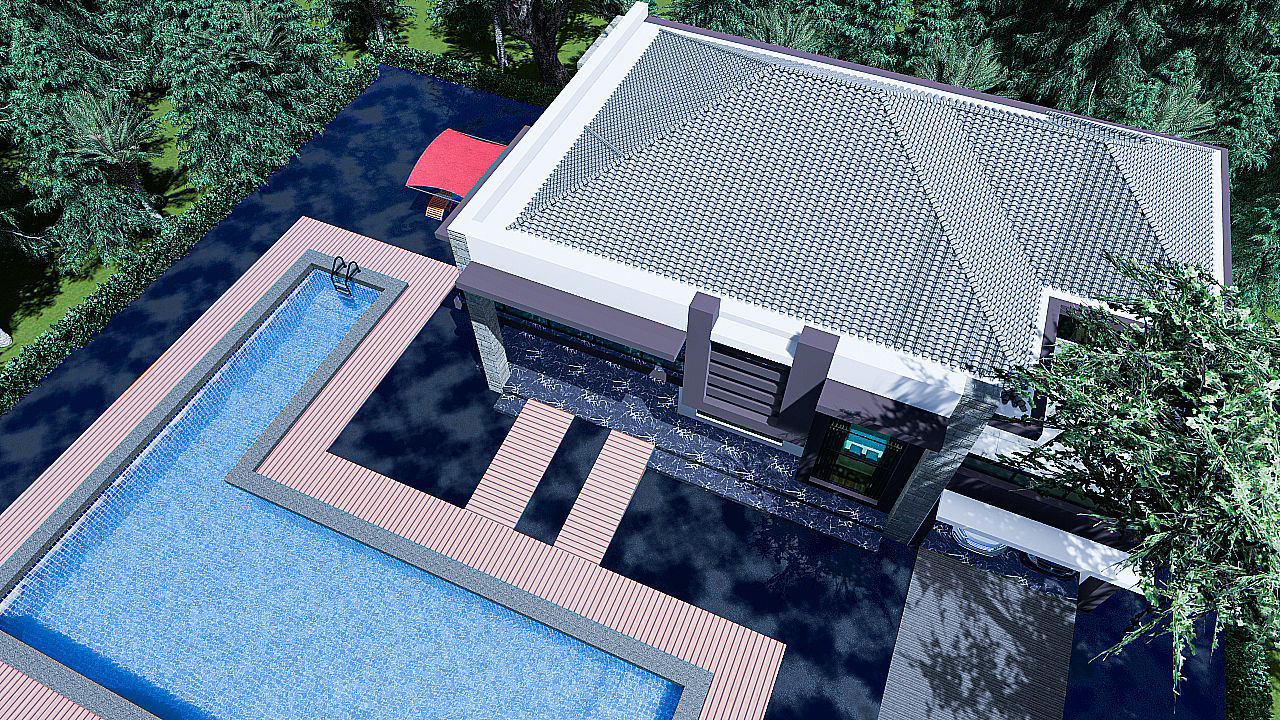 MODERN VILLA MAGNOLIA 3D model_2