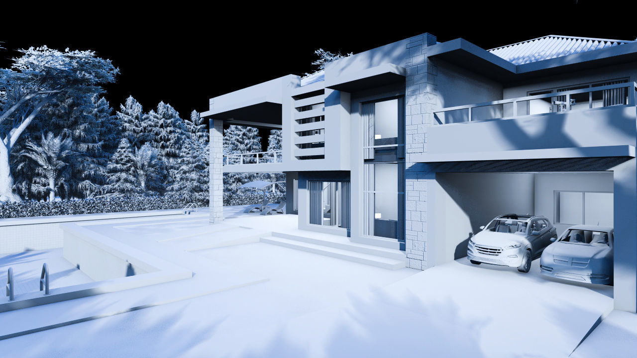MODERN VILLA MAGNOLIA 3D model_11