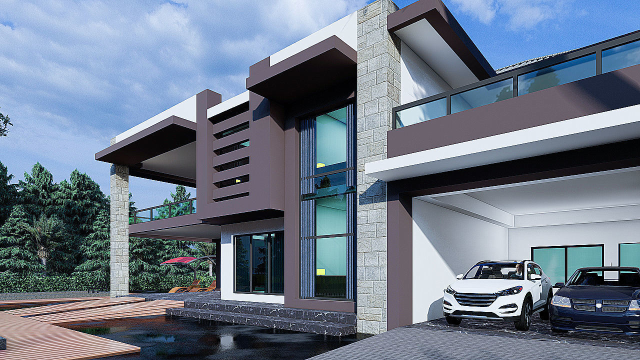 MODERN VILLA MAGNOLIA 3D model_12