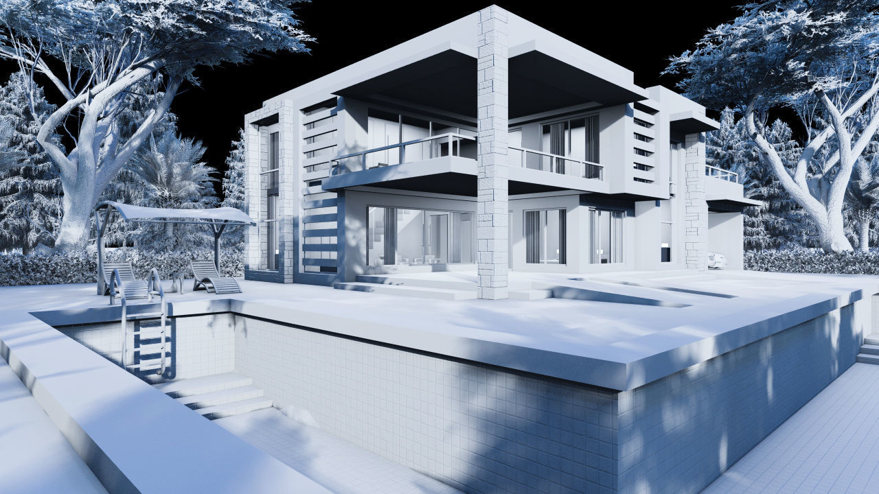 MODERN VILLA MAGNOLIA 3D model_5
