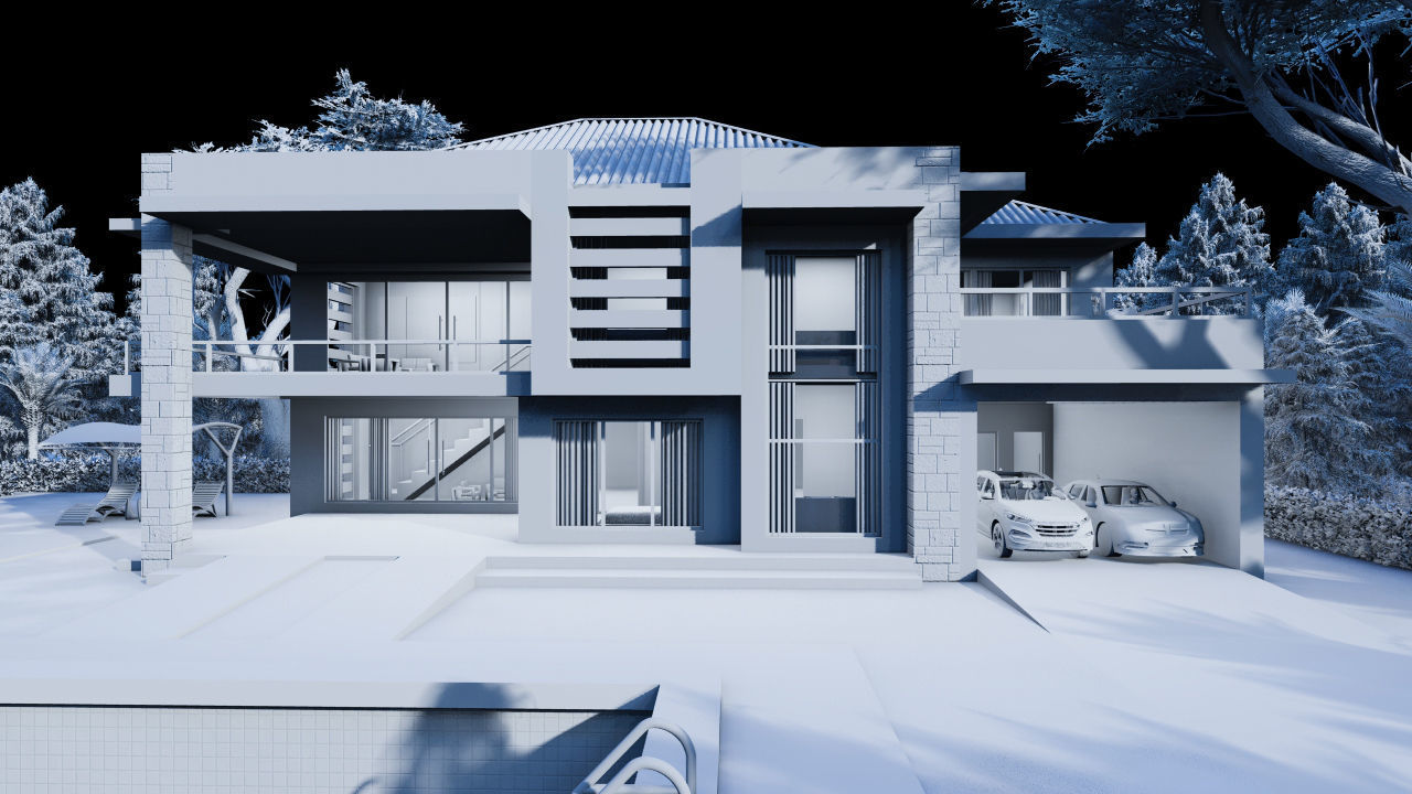 MODERN VILLA MAGNOLIA 3D model_9