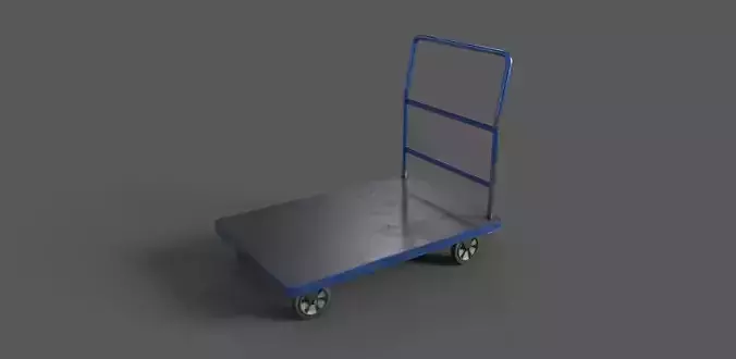 Manual lift Low-poly 3D model