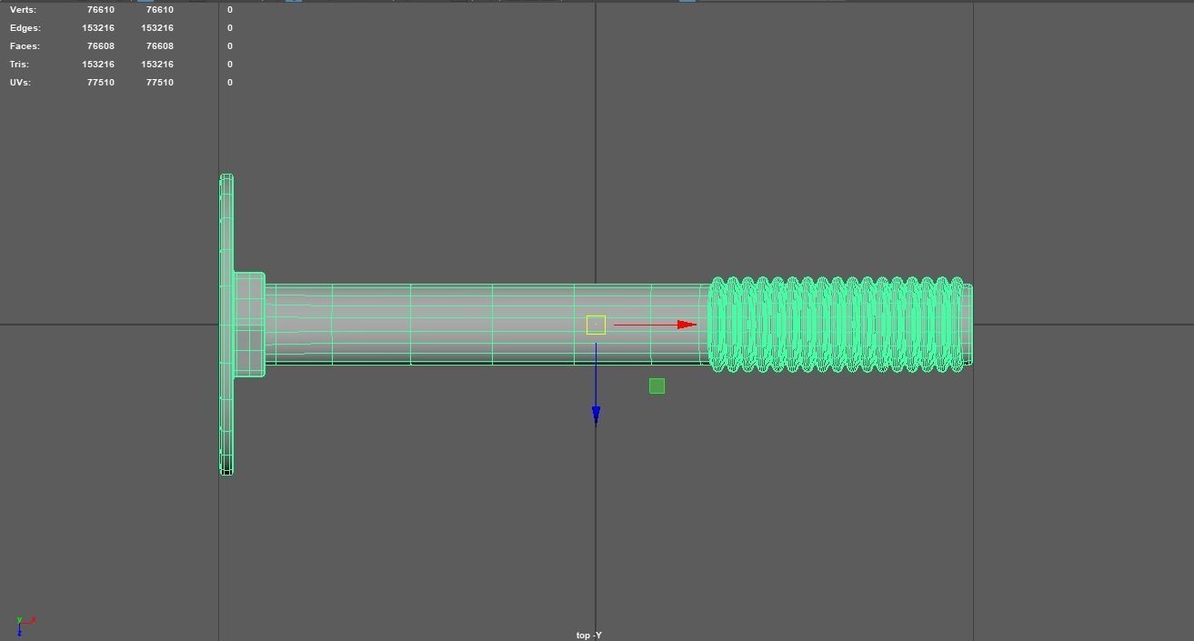 Elevator Bolts 3D Model 3D model_12